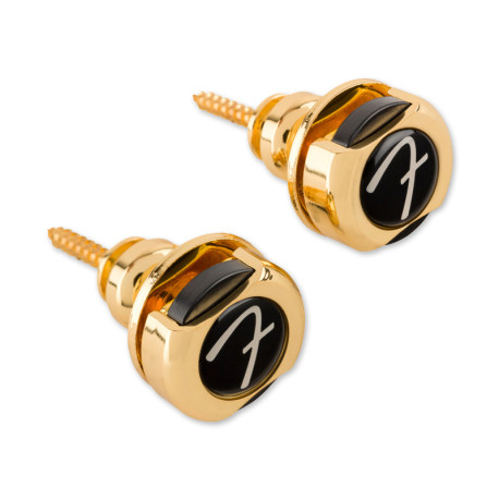 FENDER® INFINITY STRAP LOCKS GOLD (2 PCS)