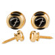 FENDER® INFINITY STRAP LOCKS GOLD (2 PCS)