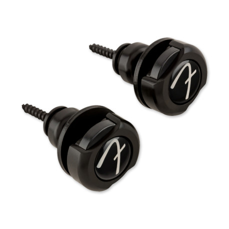 FENDER® INFINITY STRAP LOCKS BLACK (2 PCS)