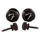 FENDER® INFINITY STRAP LOCKS BLACK (2 PCS)