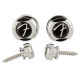 FENDER® INFINITY STRAP LOCKS CHROME (2 PCS)