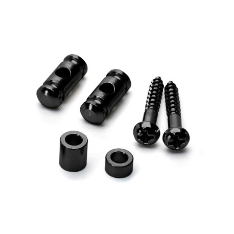 GOTOH® RG15 / RG30 STRING RETAINERS CYLINDER TYPE BLACK (2pcs)