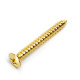 VIS MANCHE/NECK SCREW SHORT GOLD (4)