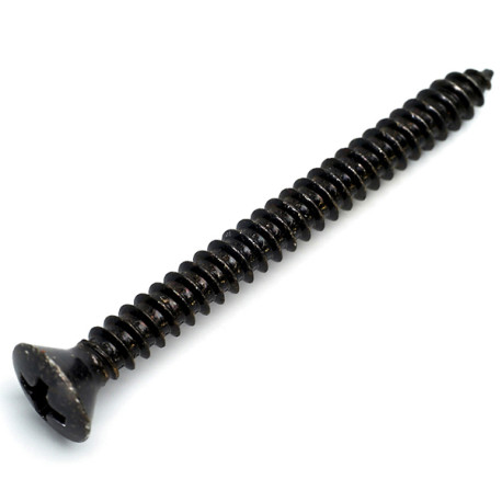 NECK PLATE SCREWS 4.2 x 45mm BLACK (4pcs)