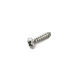 ALL PARTS® PICKGUARD SCREWS FENDER® STYLE INOX (100pcs)