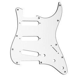 PLAQUE DE PROTECTION TYPE STRAT® SSS 11 TROUS 2.4mm 3 PLIS BLANC