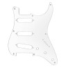 PICKGUARD STRAT CLEAR ACRYLIC 8H