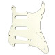 PICKGUARD STRAT STANDARD SSS 11 HOLES US POTS 3 PLY PARCHMENT (2.4mm)