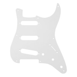 Pure Vintage Pickguard, '56/'59 Stratocaster®, 8-Hole Mount, Eggshell, 1-Ply