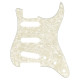 Pickguard, Stratocaster® S/S/S, 11-Hole Mount, Aged White Pearl, 4-Ply