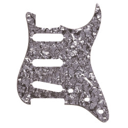 FENDER® PICKGUARD STRATOCASTER® S/S/S 11-HOLE MOUNT BLACK PEARL 4-PLY