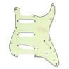 PICKGUARD FOR STRAT® 62' SSS 3-PLY 11 HOLES JAPAN AGED MINT