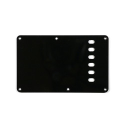 TREMOLO PLATE BLACK 1-PLY .060 E-E 56mm