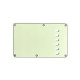 TREMOLO PLATE MINT GREEN 3-PLY .090 E-E 56mm