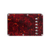 TREMOLO PLATE RED TORTOISE 3-PLY .090 E-E 56mm