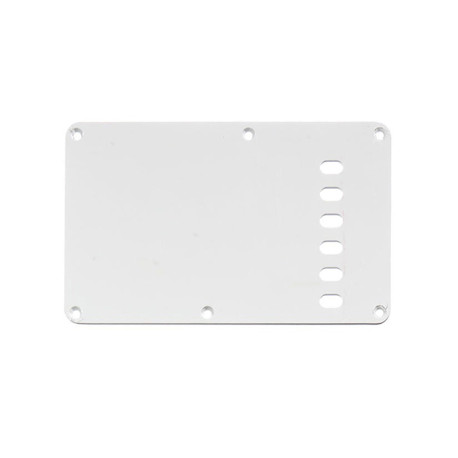 TREMOLO PLATE WHITE 1-PLY .060 E-E 56mm