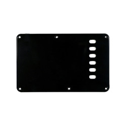 TREMOLO PLATE BLACK 1-PLY E-E 54mm