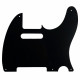 PICKGUARD TELE 5 HOLES 1 PLY BLACK (1.6mm)