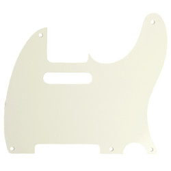 PICKGUARD TELE 5 HOLES 1 PLY PARCHMENT (1.6mm)