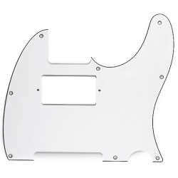 TELE HUMBUCKING WHITE 3-PLY .090