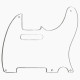 PICKGUARD TELE CLEAR ACRYLIC 5H