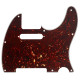 FENDER® PICKGUARD TELECASTER® 8-HOLE MOUNT TORTOISE SHELL 4-PLY