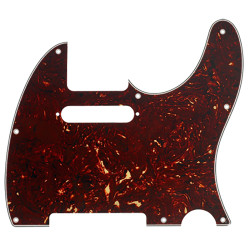 Pickguard, Telecaster® 8-Hole Mount, Tortoise Shell, 4-Ply