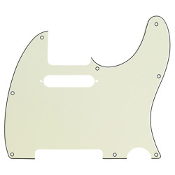 FENDER® PICKGUARD, TELECASTER® 8-HOLE MOUNT MINT GREEN 3-PLY