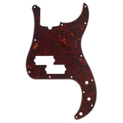 Pickguard, Precision Bass®, 13-Hole Mount (with Truss Rod Notch), Tortoise Shell