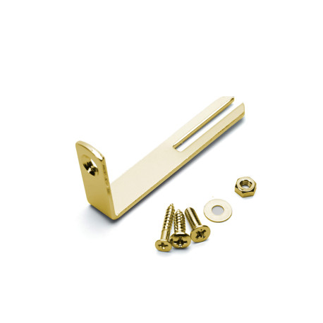 EQUERRE PICKGUARD BRACKET GOLD