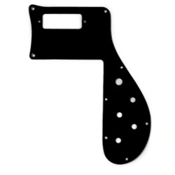 ALL PARTS® PICKGUARD FOR RICKENBACKER® 4001 UP TO 1973 1.52mm 1 PLY BLACK