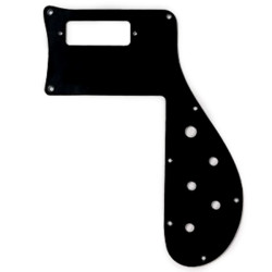 ALL PARTS® PICKGUARD FOR RICKENBACKER® 4001 1974 AND LATER 1.52mm 1 PLY BLACK