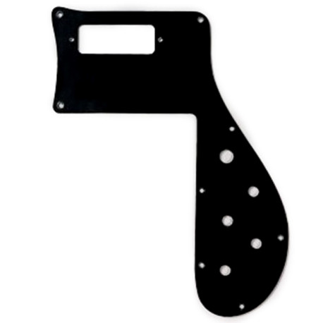 ALL PARTS® PLAQUE PROTECTION TYPE RICKENBACKER® 4001 À PARTIR DE 1974 NOIR