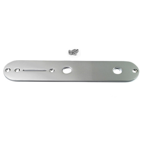 GOTOH TELE CONTROL PLATE CHROME (HOLES 9.6mm)