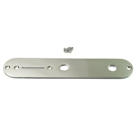 TELE CONTROL PLATE NICKEL (HOLES 9.6mm)