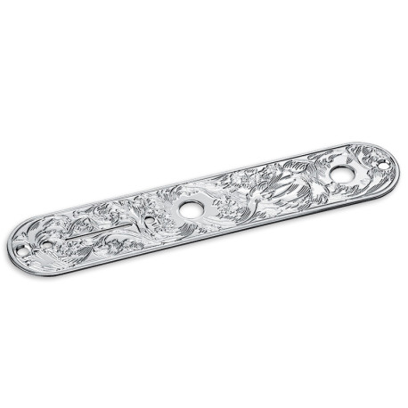 GOTOH ENGRAVED TELE CONTROL PLATE CHROME