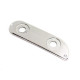 SAN LORENZO TELE CONTROL PLATE ALUMINIUM BRUSHED