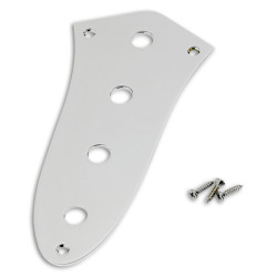 Jazz Bass® Control Plate, 4-Hole (Chrome)