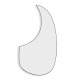 PICKGUARD FOR ACOUSTIC MARTIN® STYLE ADHESIVE TRANSPARENT