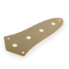 JAZZ BASS CONTROL PLATE GOLD 9.5mm HOLES (INCL.SCREWS)