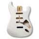 STRAT ALDER SEE THROUGH WHITE