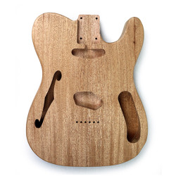 TELE THINLINE BODY MAHOGANY CNC FINISH (2PCS)