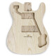 *HOSCO® TELE® DELUXE® BODY SWAMP ASH 2pc CNC MACHINE ONLY UNFINISHED