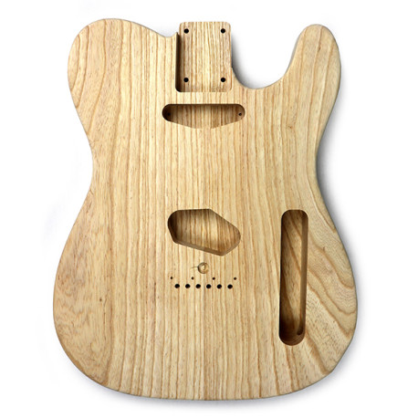 HOSCO® TELE® BODY SWAMP ASH 2pc SANDED UNFINISHED