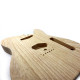 HOSCO® TELE® BODY SWAMP ASH 2pc SANDED UNFINISHED