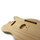 HOSCO® TELE® BODY ALDER 2pcs SANDED UNFINISHED