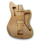 HOSCO® JAZZMASTER® BODY ALDER 2pcs CNC MACHINE ONLY UNFINISHED