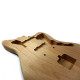 HOSCO® JAZZMASTER® BODY ALDER 2pcs CNC MACHINE ONLY UNFINISHED