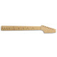 HALF PADDLE NECK ROASTED FLAMED MAPLE 9,5'' 21 FRETS ROUND HEEL