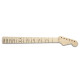 ALL PARTS® NECK FOR STRAT® 1pce MAPLE HEADSTOCK TRUSS ADJUSTMENT NO FINISH